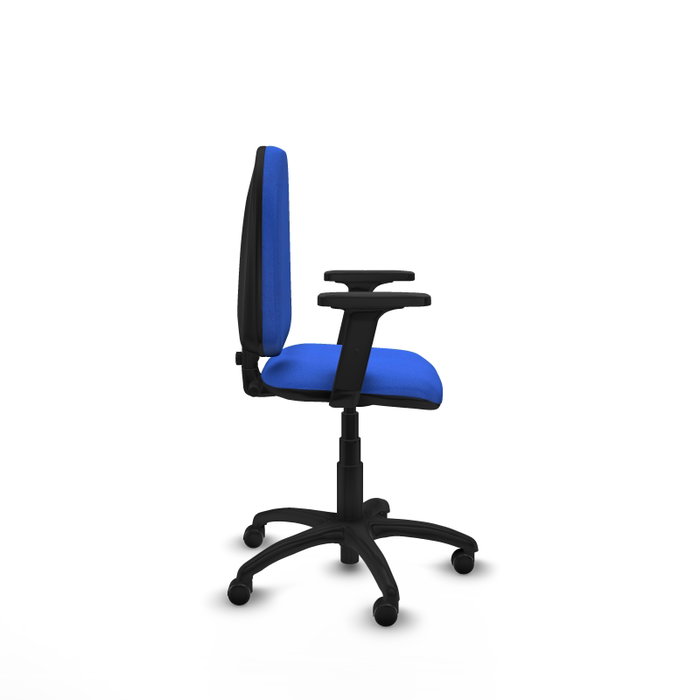 PIQUERAS Y CRESPO Silla de oficina Aýna Azul con Brazos 2D PIQUERAS Y CRESPO Silla de oficina Aýna Azul con Brazos 2D