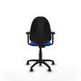 PIQUERAS Y CRESPO Silla de oficina Aýna Azul con Brazos 2D