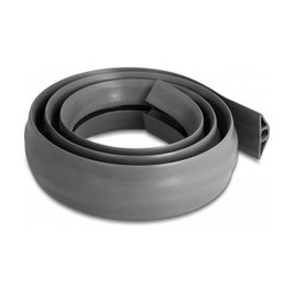 DeLOCK Canaleta de PVC flexible 50 x 13 mm, 1,5 m, gris