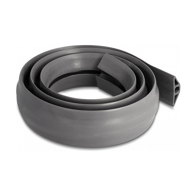 DeLOCK Canaleta de PVC flexible 50 x 13 mm, 1,5 m, gris DeLOCK Canaleta de PVC flexible 50 x 13 mm, 1,5 m, gris