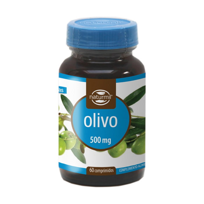 Naturmil Olivo 500mg con Vitamina C 60 Cápsulas - Protección Antioxidante y Colágeno Naturmil Olivo 500mg con Vitamina C 60 Cápsulas - Protección Antioxidante y Colágeno