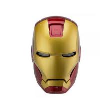 Ekids Altavoz Bluetooth Marvel Iron Man con Luces Rítmicas y Manos Libres