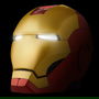 Ekids Altavoz Bluetooth Marvel Iron Man con Luces Rítmicas y Manos Libres