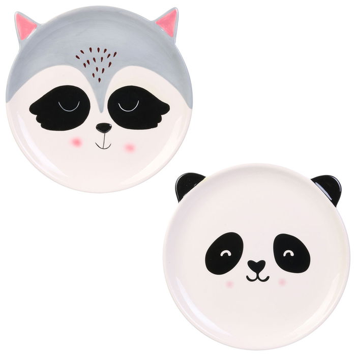 The Concept Factory Plato Cara Animal Diámetro 19,5 cm