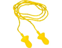 Deltaplus Protector Auditivo Silicona Reutilizable con Cordón Textil Bolsa 10 Unidades