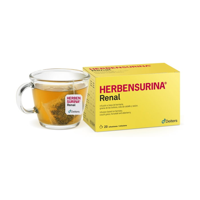 Deiters Herbensurina Complemento Alimenticio para la Salud Renal, 20 Filtros Deiters Herbensurina Complemento Alimenticio para la Salud Renal, 20 Filtros