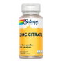 SOLARAY Zinc Citrato 25mg + Semilla de Calabaza 50mg 60 Cápsulas