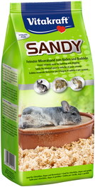 Vitakraft Arena para Chinchillas 1kg Baño de Arena Finísimo para Pelaje Suave y Limpieza