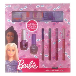 Sence Beauty Set Cosmético Barbie 7 Piezas: 4 Gloss, 1 Sombra, 2 Lacas de Uñas