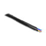 DeLOCK Manguera Espiral 15 mm 10 m Negro