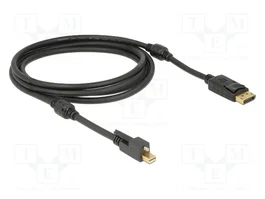 DeLOCK Cable Mini DisplayPort 1.2 a DisplayPort 4K 60 Hz 2 m