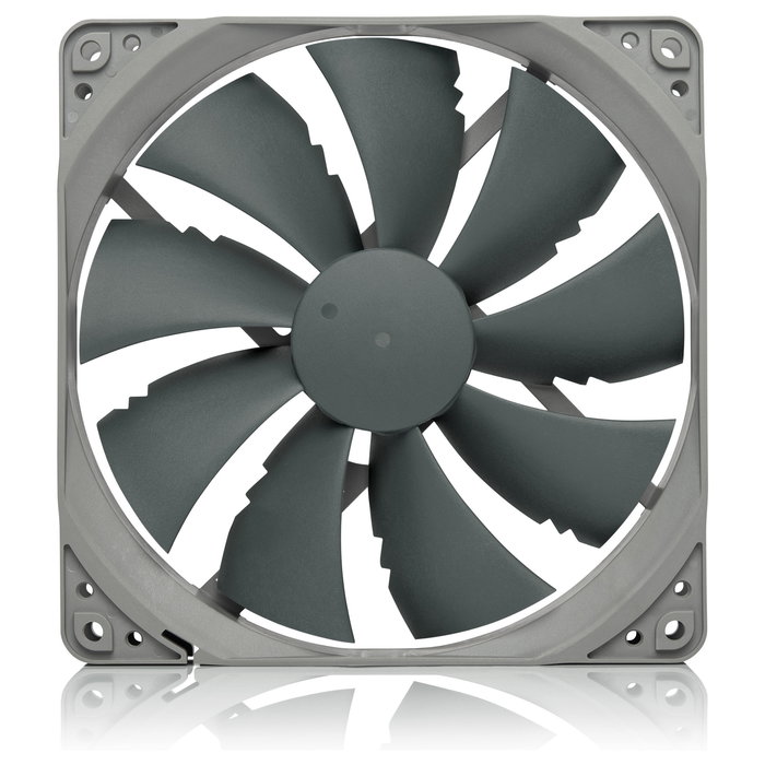 Noctua NF-P14S REDUX-1200 PWM - Ventilador para Caja de PC 140 mm, 1200 RPM, 110.3 m3/h, 19.6 dB, SSO-Bearing, 4 Pines, Color Gris