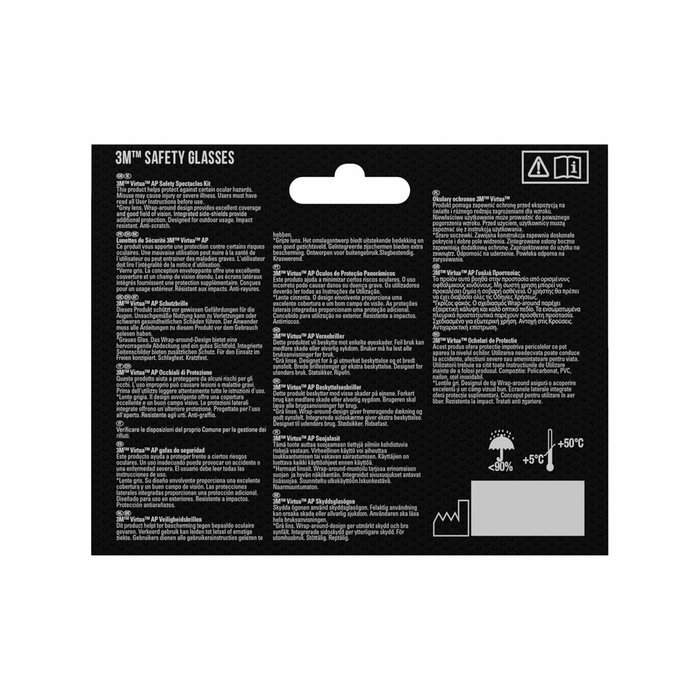 3M Virtua AP Gafas de seguridad, lente gris 3M Virtua AP Gafas de seguridad, lente gris