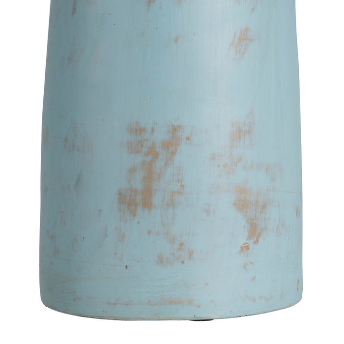 Ixia Jarrón Turquesa Terracota Decoración 23 x 25 x 64 cm Ixia Jarrón Turquesa Terracota Decoración 23 x 25 x 64 cm