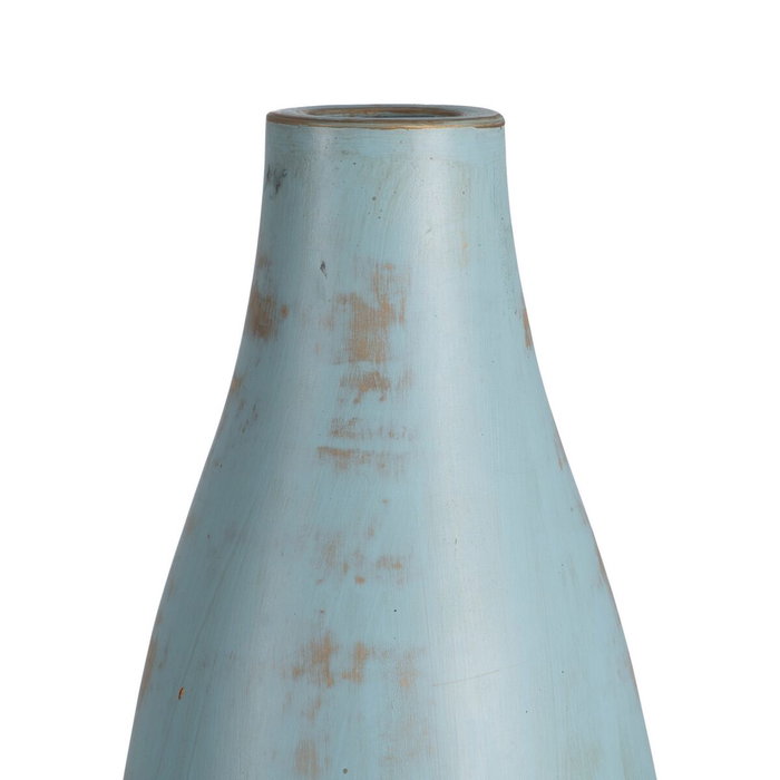 Ixia Jarrón Turquesa Terracota Decoración 23 x 25 x 64 cm Ixia Jarrón Turquesa Terracota Decoración 23 x 25 x 64 cm