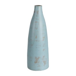 Ixia Jarrón Turquesa Terracota Decoración 23 x 25 x 64 cm