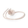 Arditi Portalámparas Halógeno MR-16 Bi-pin de Esteatita 2A 24V Cable Blanco 15cm