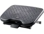 Q-connect Reposapiés Premium ajustable con alfombrilla de caucho