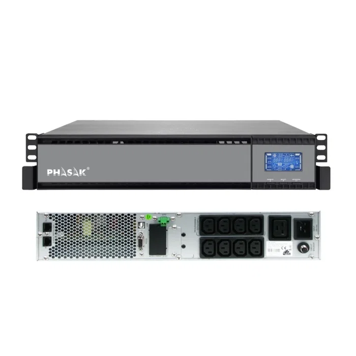 Phasak PH 9330 Sai Online Rack 3000 VA 2700 W Phasak PH 9330 Sai Online Rack 3000 VA 2700 W