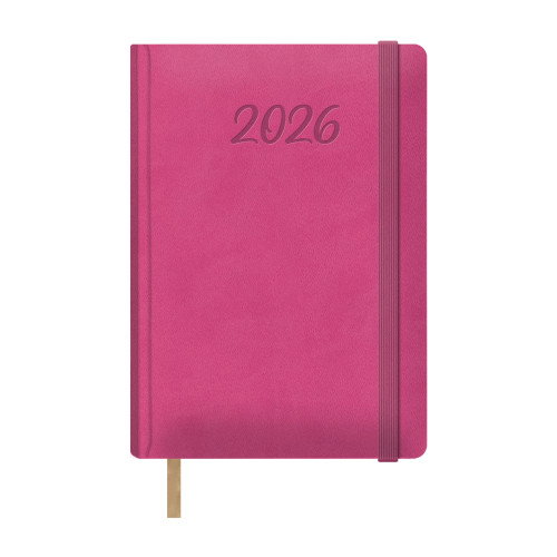 Dohe Agenda 2026 Día Página 15 x 21 cm Fucsia OHE 12885 - 26