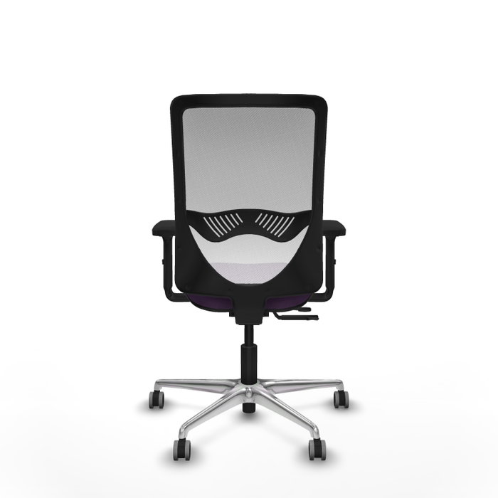 PIQUERAS Y CRESPO Silla de oficina Zulema con mecanismo Sincro/Traslack, Morado y Blanco PIQUERAS Y CRESPO Silla de oficina Zulema con mecanismo Sincro/Traslack, Morado y Blanco