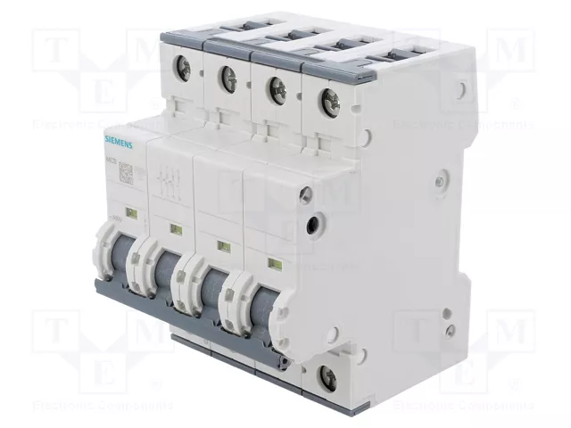 SIEMENS 5SY4620-7 Interruptor magnetotérmico 20A 3+N SIEMENS 5SY4620-7 Interruptor magnetotérmico 20A 3+N