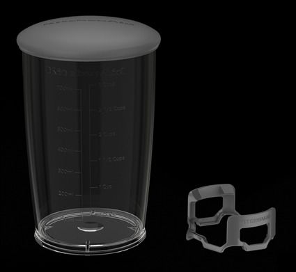 Kitchenaid 5KHBRV71BM Batidora de Mano Inalámbrica con Batería Go, Negro Mate