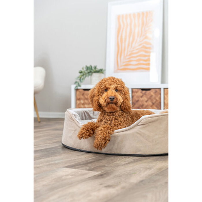 Cama para Perro Trixie Vital Lino Soft Beige Crema 60 x 45 cm Cama para Perro Trixie Vital Lino Soft Beige Crema 60 x 45 cm