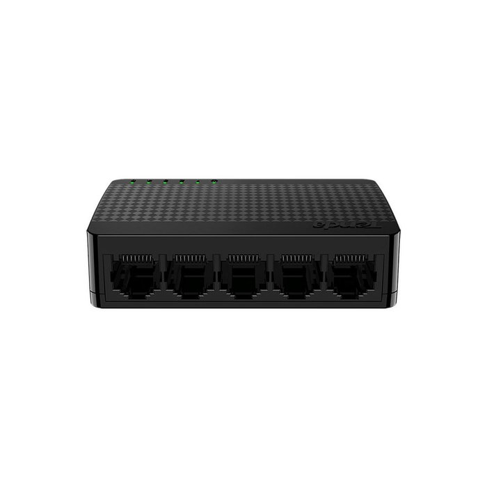 Tenda SG105M Switch Gigabit Ethernet de 5 Puertos 10/100/1000Mbps Plug & Play para Escritorio/Pared 10Gbps Capacidad