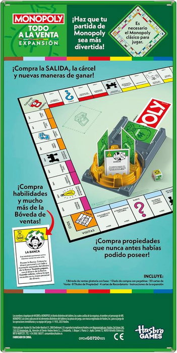 Hasbro Monopoly Expansión Todo a la Venta