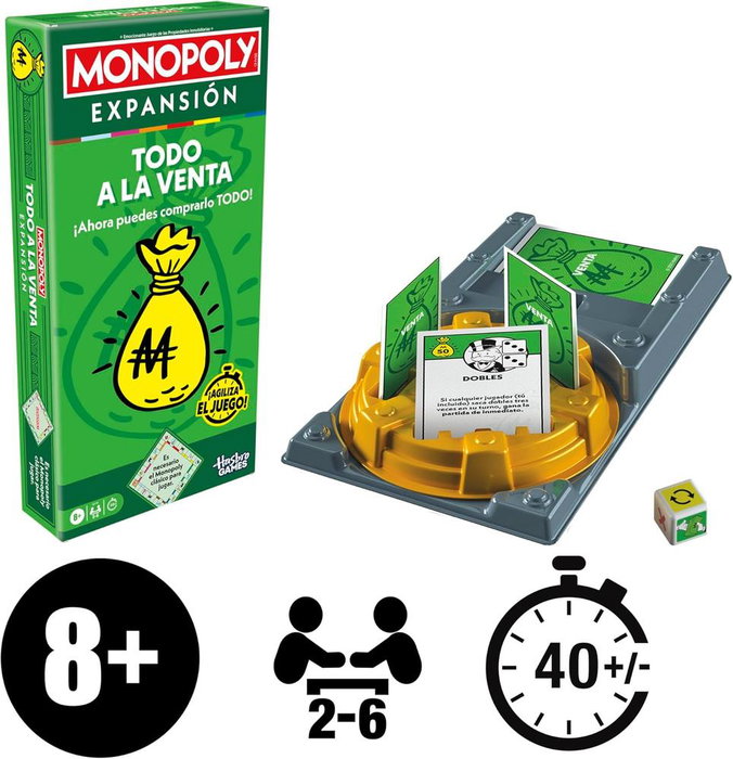 Hasbro Monopoly Expansión Todo a la Venta