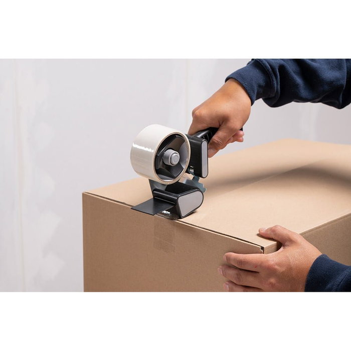 Black+Decker Dispensador de cinta de embalaje con 2 rollos 48 mm x 15 m Black+Decker Dispensador de cinta de embalaje con 2 rollos 48 mm x 15 m