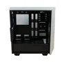 Talius Xentinel Caja Midi Tower Gaming ATX con Ventana Lateral Acrílico, USB 3.0, Iluminación LED Azul, Color Negro/Blanco