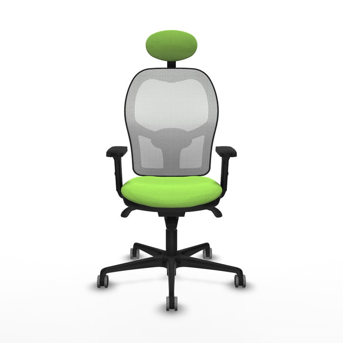 PIQUERAS Y CRESPO Silla de oficina Jorquera con mecanismo Sincro, Pistacho y Blanco PIQUERAS Y CRESPO Silla de oficina Jorquera con mecanismo Sincro, Pistacho y Blanco