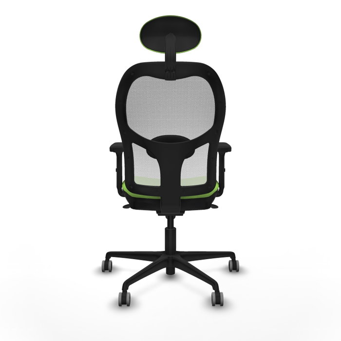 PIQUERAS Y CRESPO Silla de oficina Jorquera con mecanismo Sincro, Pistacho y Blanco PIQUERAS Y CRESPO Silla de oficina Jorquera con mecanismo Sincro, Pistacho y Blanco