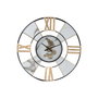 DKD Home Decor Reloj de Pared de Metal Blanco 142x142x9 cm