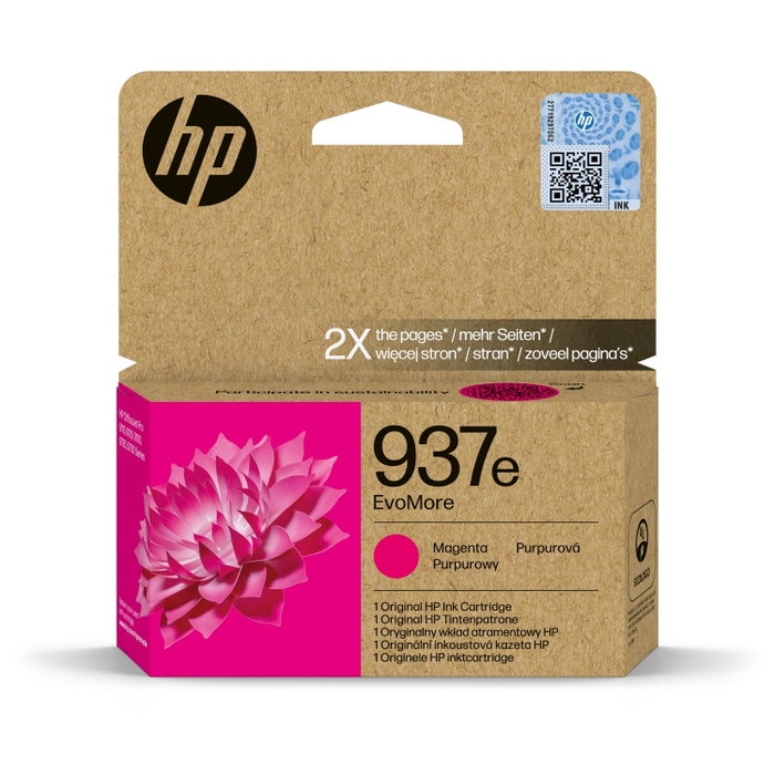 HP 937e EvoMore Cartucho de Tinta Magenta XL