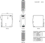 MEAN WELL EDR-150-24 Fuente de alimentación 156W 24VDC