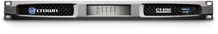 Crown Amplificador de Potencia XFMR 4/8 de Cuatro Canales, 125W a 4 Ohm