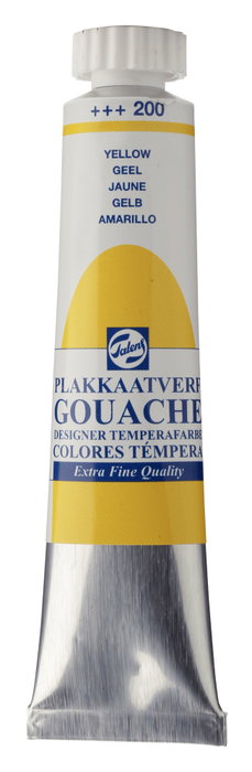 Talens Témpera Extra Fina Amarillo 200 en Tubo de 20 ml Talens Témpera Extra Fina Amarillo 200 en Tubo de 20 ml