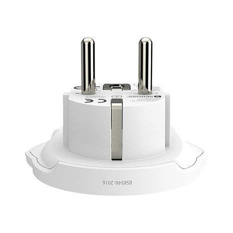 SKROSS Länderstecker World to Europe Blanco