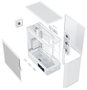 Modecom Volcano AQ400 ARGB PC Chasis Midi Tower Blanca con Pantalla LCD