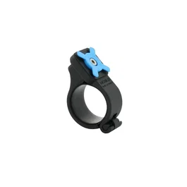 Mobilis 044024 Soporte pasivo universal para teléfono móvil o smartphone en bicicleta o scooter - Negro y azul claro