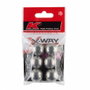 Xway Peso de pesca forma esférica 15 g, bolsa de 6 uds