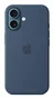 Apple Funda de silicona con MagSafe para iPhone 16 - Azul denim