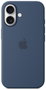 Apple Funda de silicona con MagSafe para iPhone 16 - Azul denim