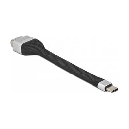 DeLOCK Cable de cinta plana FPC USB Type-C a VGA (DP Alt Mode) 13 cm