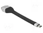 DeLOCK Cable de cinta plana FPC USB Tipo C a VGA 13 cm