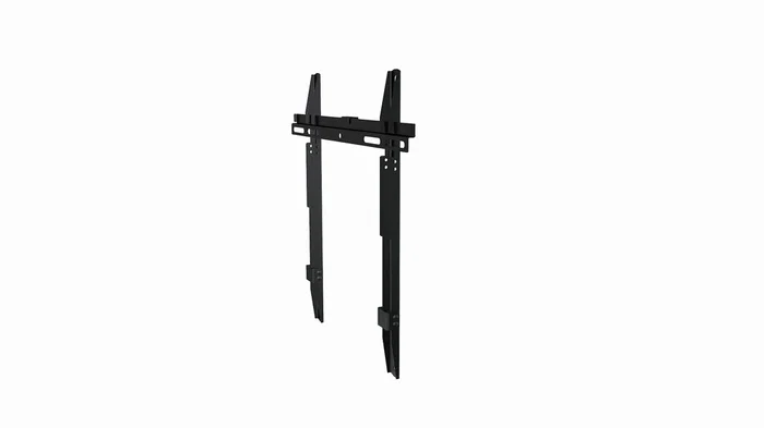 Gembird WM-55F-03 Soporte de Pared para TV de 32-55 Pulgadas (81-140 cm) Negro, Acero, Compatible VESA 400x400 mm