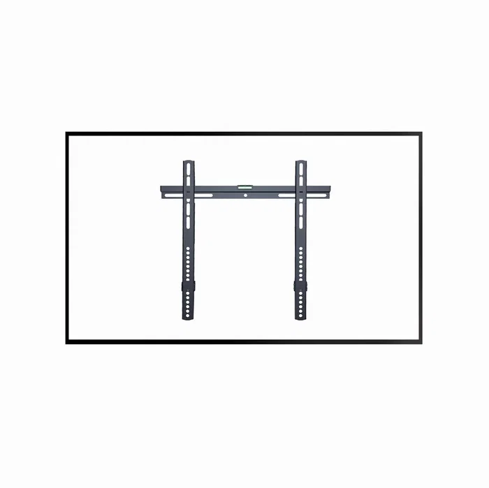 Gembird WM-55F-03 Soporte de Pared para TV de 32-55 Pulgadas (81-140 cm) Negro, Acero, Compatible VESA 400x400 mm